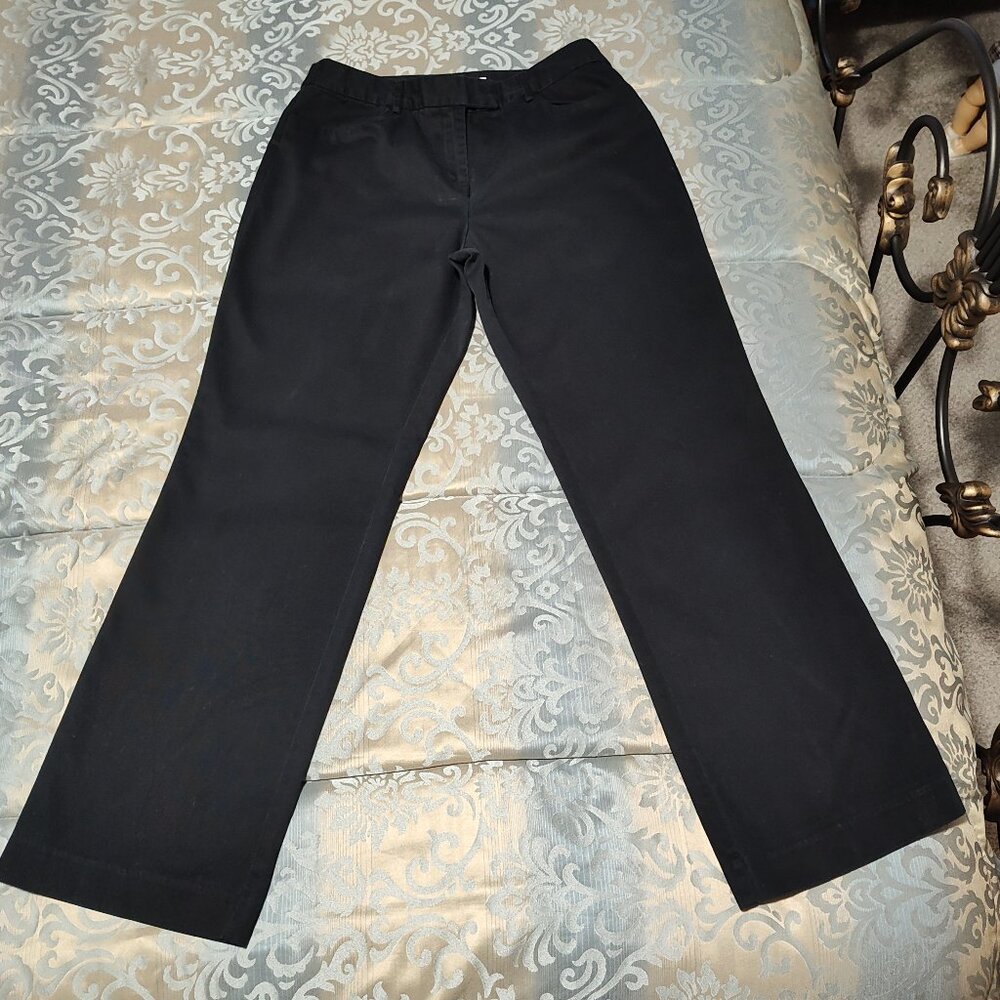 Geoffrey Beene Sport black dress pants, EUC, size 10S